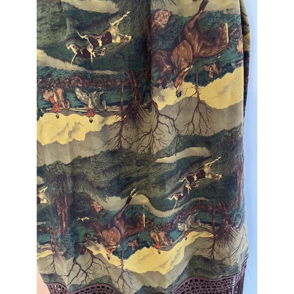 Shawl Principe di Firenze Cape Wrap Womens OS Made in Italy Boho Old Money - Picture 4 of 5